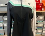 YONEX Women&#39;s Badminton Jacket Long Sleeve Top Black [100/US:M] NWT 203W... - £54.68 GBP