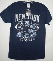 MLB Adult T-shirt New York Yankees 2014 Roster size Medium - £12.30 GBP