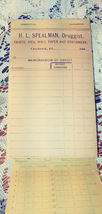 The McCaskey Register Co. Multiplex Pad H.L Spealman, Druggist circa 1900 image 4