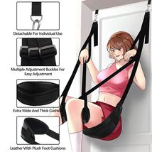 Door Sex Swing With Seat - Newest Leather Cushion Thick Fluff,With Adjus... - £31.69 GBP