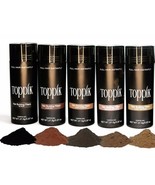 TOPPIK Hair Building Fibers 27.5g Dark Brown Med Brown Black Instant Hai... - £14.21 GBP