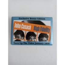 John Cusack High Fidelity Exclusive Bonus Edition Movie Promo Pin Button - £6.57 GBP