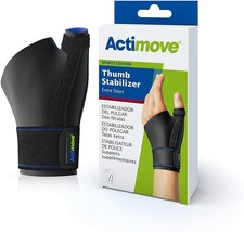 Actimove Thumb Stabilizer Extra Stays Large / XL - Black - Gamers thumb, Arthrit - $14.55