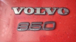 93 94 95 96 97 Volvo 850 Turbo Rear Trunk Lid Emblem Logo Badge Symbol Oem Used - $10.79