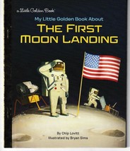 My Little Golden Book About The First Moon Landing Little Golden Book &quot;New Unrea - £4.62 GBP