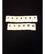 Rummikub Classic The Original Rummy Tile Game 2018 Replacement BLACK Til... - $74.55 MXN