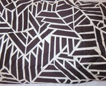 Diane Von Furstenberg DVF Arrow Maze Geometric Queen Duvet Cover Brown - $134.35