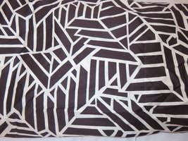 Diane Von Furstenberg DVF Arrow Maze Geometric Queen Duvet Cover Brown - $134.35