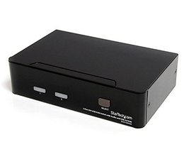 StarTech.com 2 Port DVI KVM Switch - USB DVI Dual Link - Hot-key &amp; Audio... - $214.29