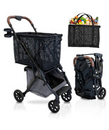 Personal Luxury Folding Shopping Cart On Premium Wheels – Ultra Lightwei... - $12,248.02 MXN