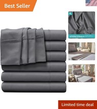 Multipurpose 6 Pack Twin Flat Microfiber Sheets - Perfect for Home &amp; Hos... - $42.00