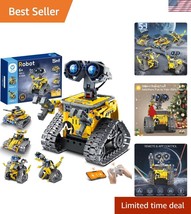 Remote-Controlled 5-in-1 Robot &amp; Dinosaur Building Set for Ages 8-13 - G... - $89.99
