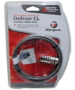 New Targus Notebook Security Defcon CL Combo Cable Lock For Your Laptop - $12.37 CAD