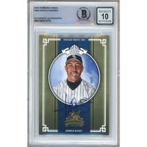 Harold Baines Chicago White Sox Signed 2005 Diamond Kings Card #285 BGS Auto 10 - £102.29 GBP