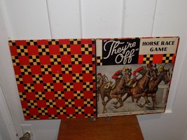 Vintage They’re Off Horse Race Game Board Parker Brothers - $39.60