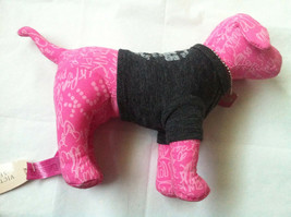 NWT Victoria`s Secret PINK Love &amp; Rock N Roll Stuffed Dog Animal Collectible New - £19.91 GBP