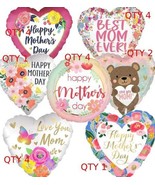 Lot of 20 - 18&quot; Happy Mother&#39;s Day Love Foil Mylar Helium Balloon Store ... - $366.83 MXN