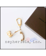 AUTH BNIB Louis Vuitton HOLLYWOOD PHONE &amp; CAMERA Keychain Charm - $1,051.02 CAD