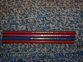 LOT-99 RARE VINTAGE SOVIET USSR RUSSIA ASSORTED PENCILS SET #1 1960-70 - £10.19 GBP