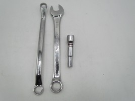 Husky 3pc Wrenches 10mm, 12mm and 15mm &amp; Duralast 75-723 - $9.09