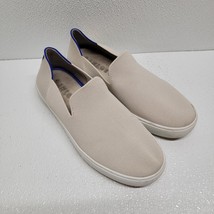 Rothy&#39;s Women&#39;s The Sneaker Size US 8.5 Sand Beige/White Slip On Comfort... - $25.16