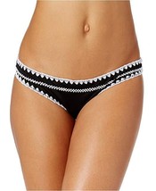 Bar Iii Swimwear Black And White Contrast Stitches Bikini Bottom (M) Nwt $44 - £27.45 GBP