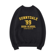 nydale &#39;99 High School Sweatshirt Funny Vampire  Hoodie Unisex Adult Crewneck Sw - £88.75 GBP