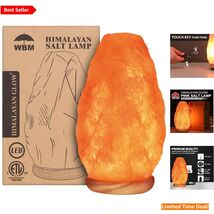 Natural Himalayan Salt Lamp with USB Power: Unique Gift for Home Decor L... - $43.51
