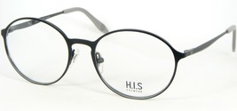 H.I.S Von Apg HT4164 004 Schwarz Brille Metall Rahmen His 51-17-140mm - $75.42