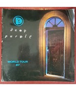 DEEP PURPLE - VINTAGE 1987 HOUSE OF BLUE LIGHT TOUR CONCERT PROGRAM BOOK... - $432.20 MXN