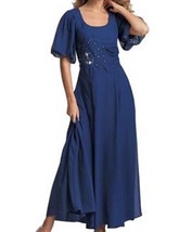 Mother of Bride Groom Wedding evening party Women&#39;s Church dress Gown pl... - £118.98 GBP