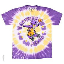 Grateful Dead Hoops Bear Tie-Dye ~ Liquid Blue ~ X-Large ~ Brand New! - £25.51 GBP