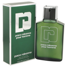 Paco Rabanne Pour Homme Cologne 3.4 Oz Eau De Toilette Spray - £64.65 GBP