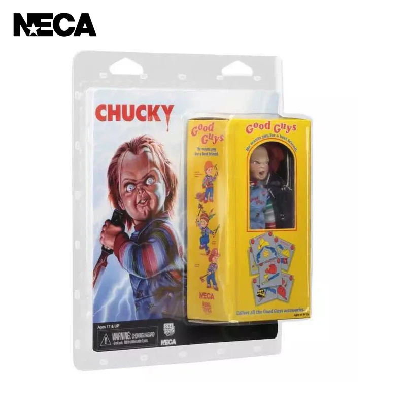 NECA Child&#39;s Play chucky 13CM Action Figures Movie Figure fear Model toys - £46.86 GBP