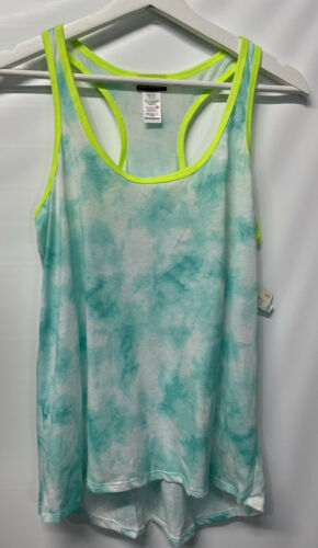 Joe Boxer Clouds Summer Casual Shirt Tank Top Racerback Beach Lounge NEW M - $10.45