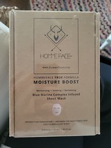 6 -  Hommeface Blue Marine Complex Infused Sheet Mask For Men Moisture Boost New - £8.97 GBP