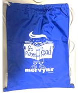 &quot;Go Places. Read.&quot; Program by Mervyn&#39;s Department Store Drawstring Bag - $458.89 MXN