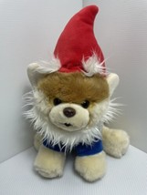 GUND The World’s Cutest Dog Boo Garden Gnome Stuffed Animal Plush Red and Blue - £10.59 GBP