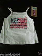 Levi&#39;s Baby Girls Graphic Knit Top,White Color, Sz.24 Months. NWT - $11.87