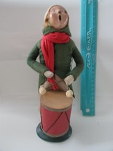 1980s byers choice Victorian young boy Drum Christmas   2#21 - $93.11