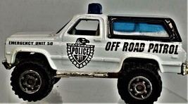 Matchbox Chevy Blazer 4x4 Police Off Road Patrol 1:64 Diecast Vintage 19... - £4.32 GBP