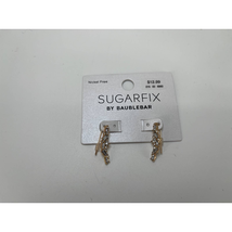 Sugarfix by Baublebar Gold Tone Crystal Dangle Earrings - £7.83 GBP