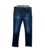 AG Adriano Goldschmied Everett Slim Straight Dark Wash Jeans Men’s Size 34R - $60.75