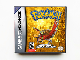 Pokemon Shiny Gold Sigma Game / Case - Gameboy Advance (GBA) USA Seller - £14.89 GBP+