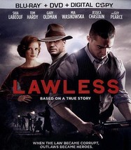 Lawless (Blu-ray/DVD, 2012, 2-Disc Set,) - $19.79