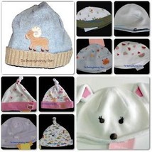 NWT Gymboree Infant Caps Hats Beanies Preemie 3 6 9 12 - £4.73 GBP