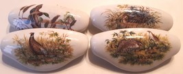 Ceramic Cabinet Drawer Pull Game birds #3 (4) - £26.95 GBP