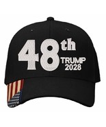 Trump 2028 Hat President 48th Make America Great Again MAGA Adjustable B... - $34.24 CAD