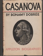  Bonamy Dobree CASANOVA 1933 biography 1st Ed hb/dj uncommon - £13.90 GBP