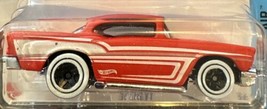 2022 Hot Wheels &#39;57 Chevy Red Chevy Bel Air #3/5  #44/250 Red With White Stripes - £7.57 GBP